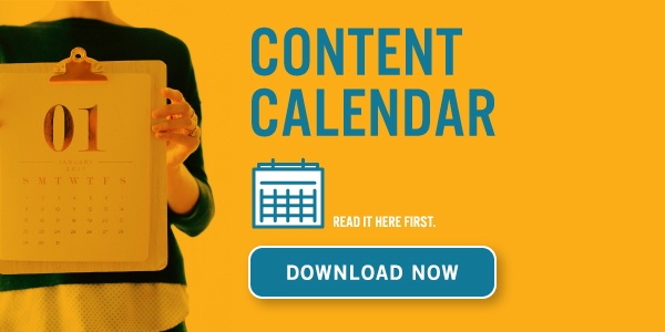 Content Calendar Button