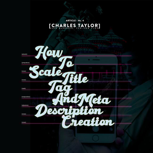 How to scale title tag and meta description creation