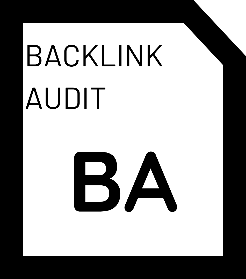 Small white and black badge that says