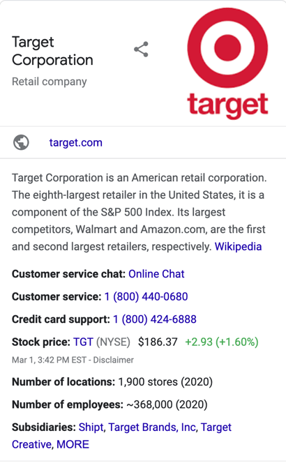 Knowledge graph sample