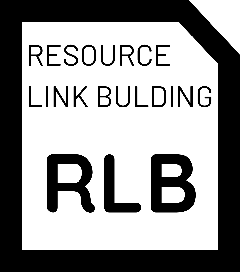Small white and black badge that says