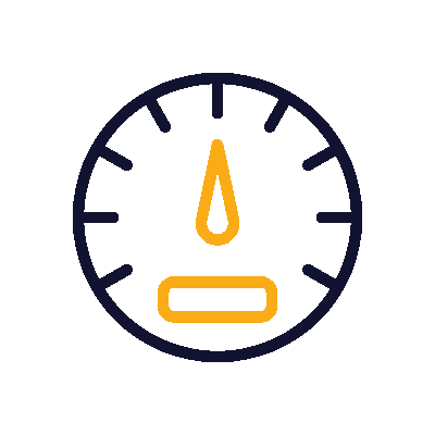 Performance-speedometer-outline