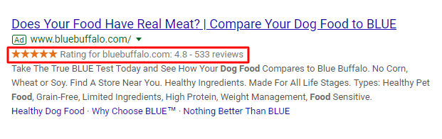 Reviews screenshot